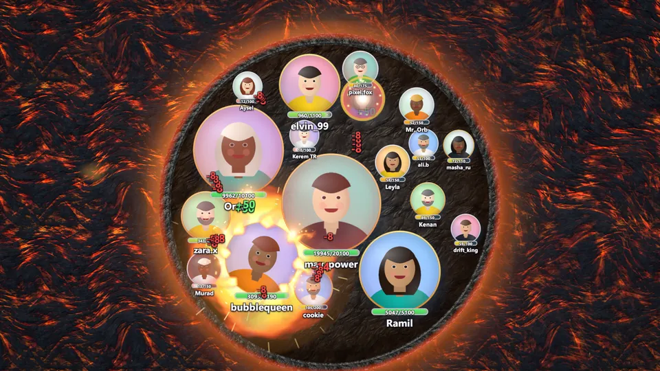 The volcano arena