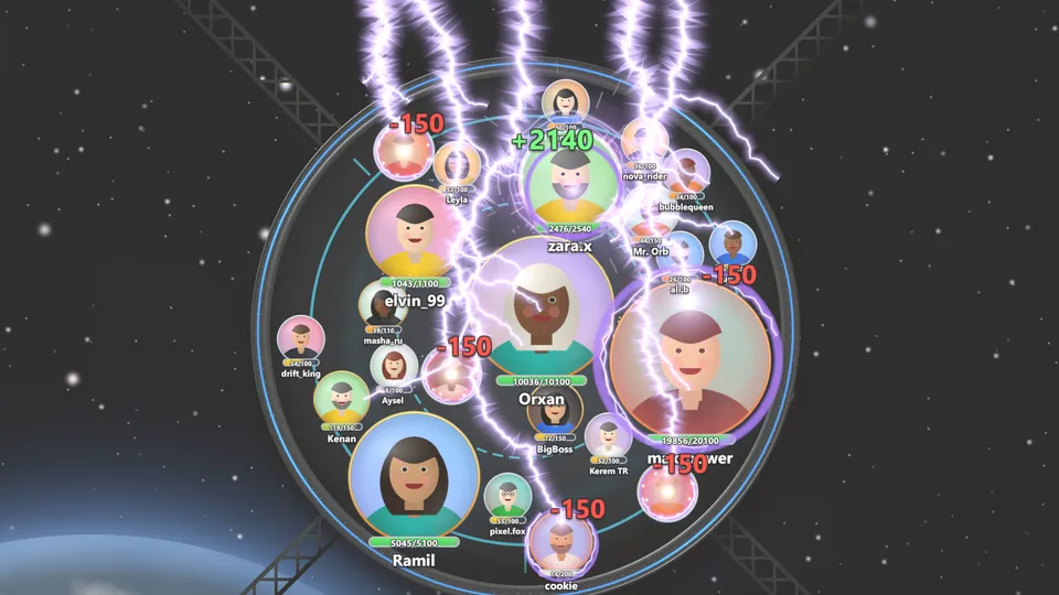 The space station arena