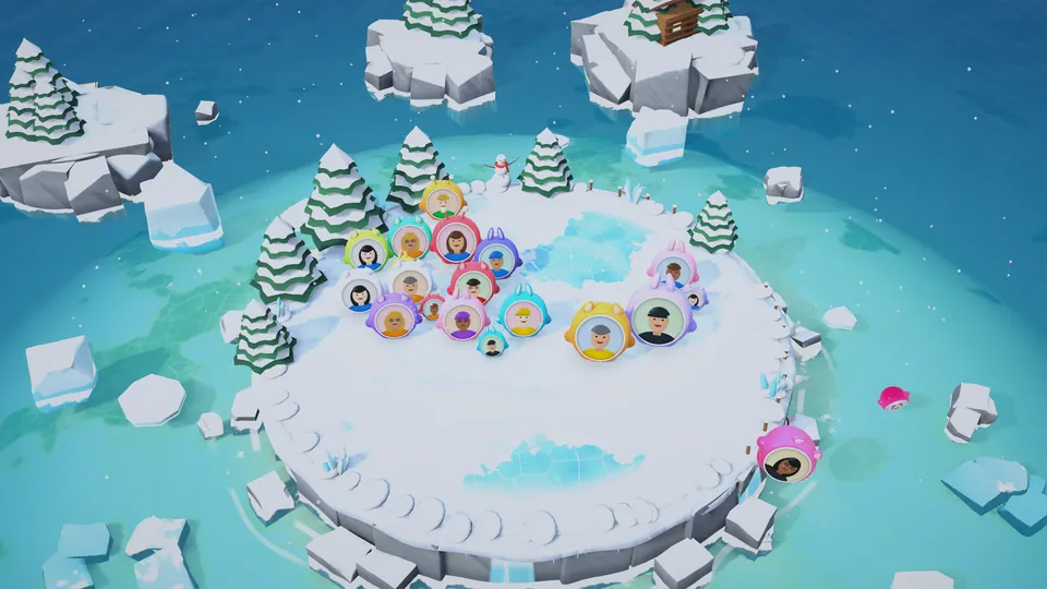 Ice map
