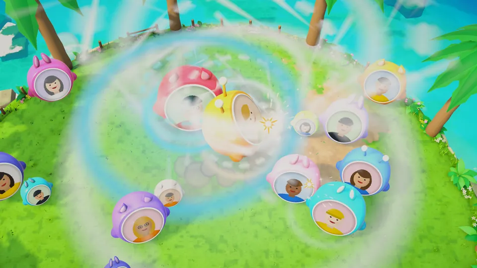 The tornado ulti sweeping jellies across the island
